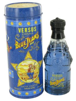 Blue Jeans By Versace Eau De Toilette Spray (new Packaging) 2.5 Oz For Men