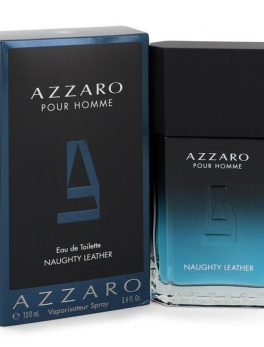 Azzaro Naughty Leather By Azzaro Eau De Toilette Spray 3.4 Oz For Men