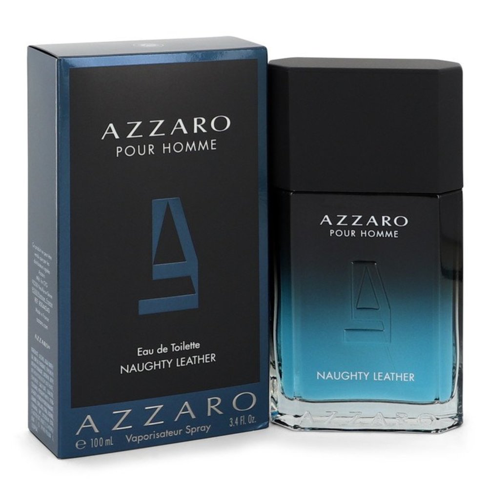 Azzaro Naughty Leather By Azzaro Eau De Toilette Spray 3.4 Oz For Men