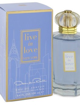 Live In Love New York By Oscar De La Renta Eau De Parfum Spray 3.4 Oz For Women
