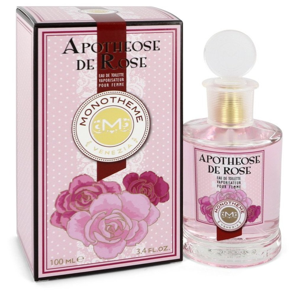 Apothose De Rose By Monotheme Fine Fragrances Venezia Eau De Toilette Spray 3.4 Oz For Women