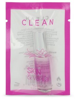 Clean Skin And Vanilla By Clean Mini Eau Frachie .17 Oz For Women
