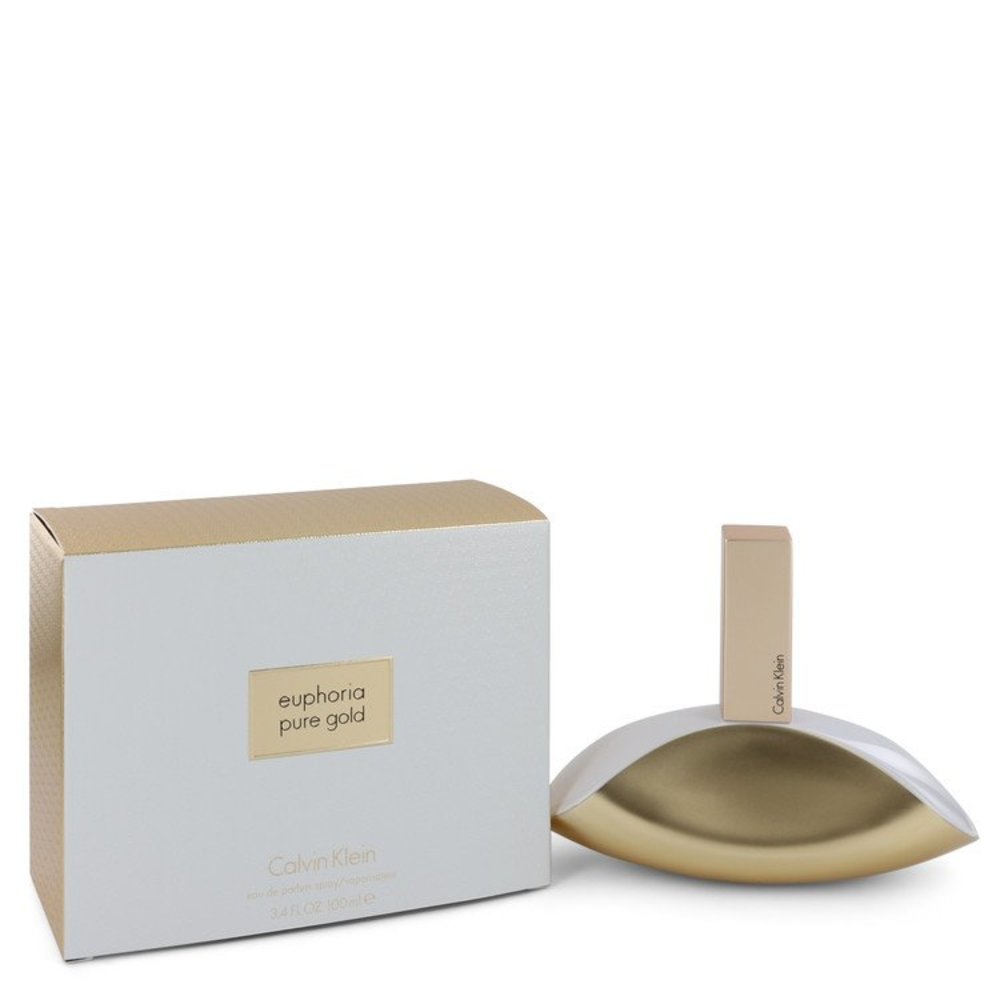 Euphoria Pure Gold By Calvin Klein Eau De Parfum Spray 3.4 Oz For Women