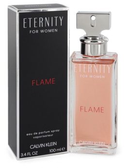 Eternity Flame By Calvin Klein Eau De Parfum Spray 3.4 Oz For Women