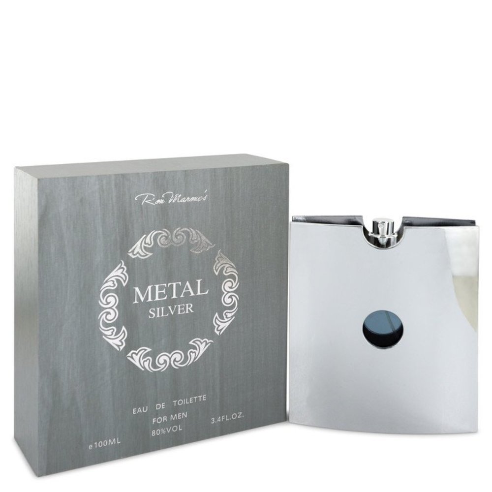 Metal Silver By Ron Marone Eau De Toilette Spray 3.4 Oz For Men