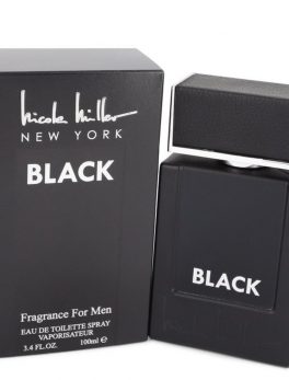 Nicole Miller Black By Nicole Miller Eau De Toilette Spray 3.4 Oz For Men