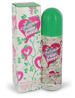 Love's Rain Forest By Dana Body Spray 2.5 Oz For Women