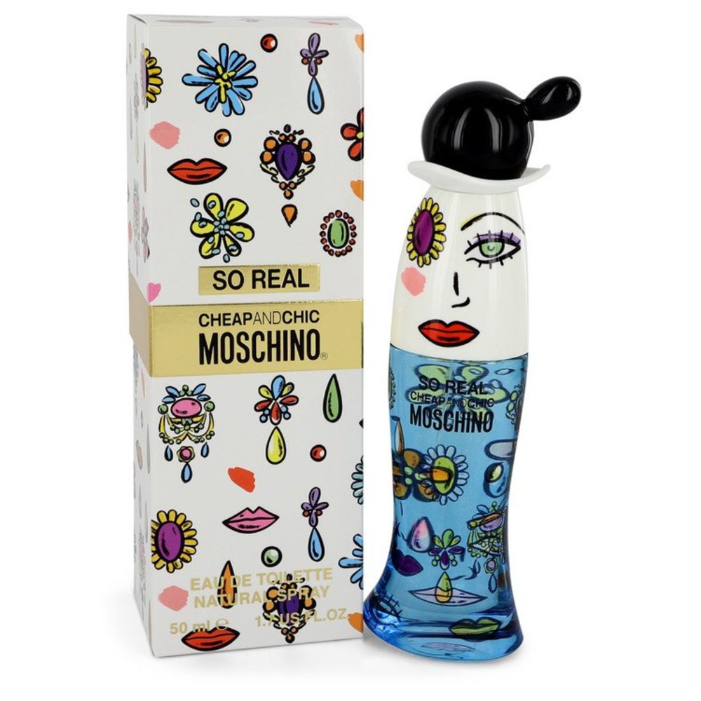 Cheap and Chic So Real By Moschino Eau De Toilette Spray 1.7 Oz For Women