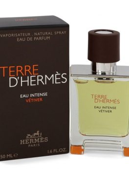Terre D'hermes Eau Intense Vetiver By Hermes Eau De Parfum Spray 1.7 Oz For Men