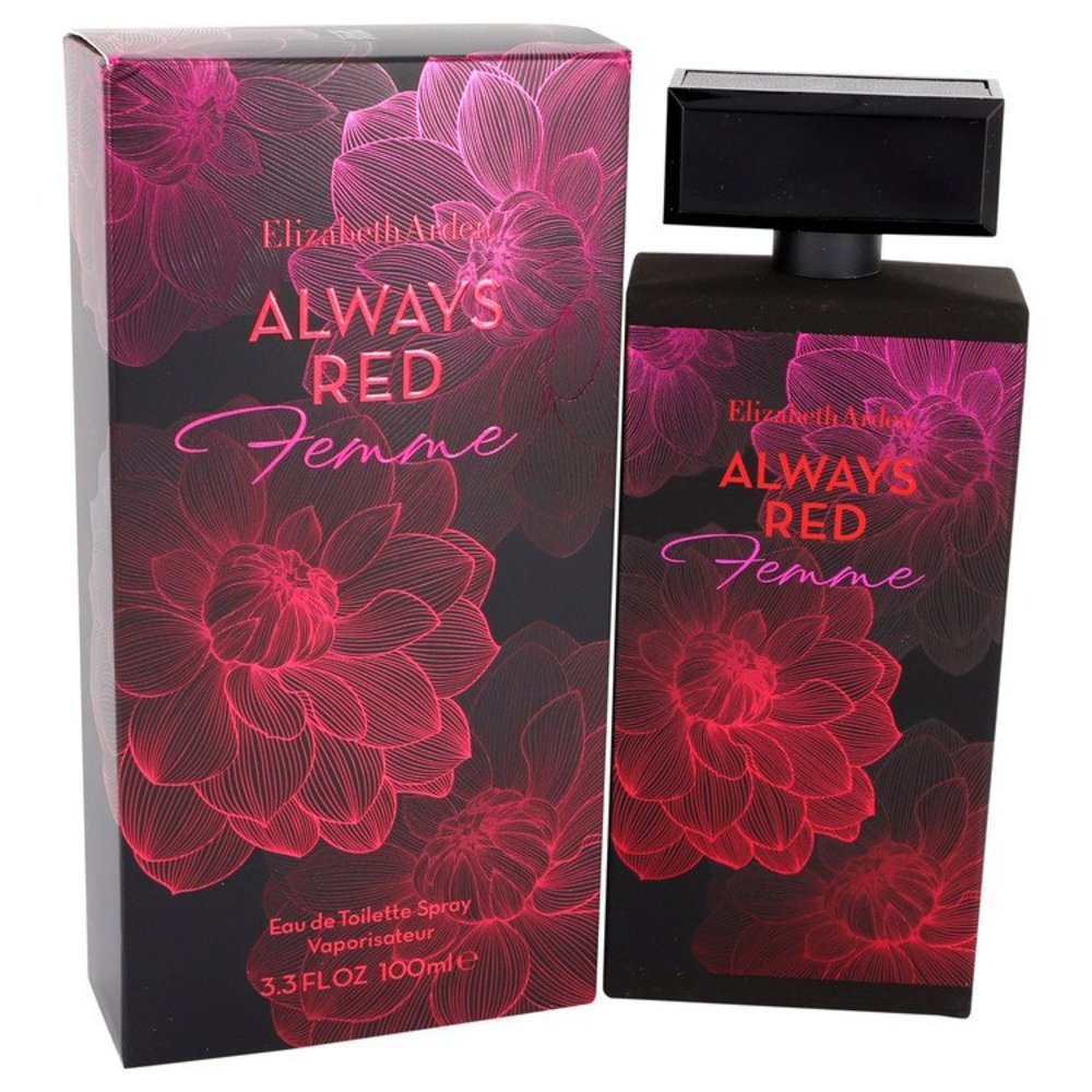 Always Red Femme By Elizabeth Arden Eau De Toilette Spray 3.3 Oz For Women