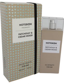 Notebook Patchouly and Cedar Wood By Selectiva Spa Eau De Toilette Spray 3.4 Oz For Men