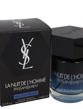 La Nuit De L'homme Eau Electrique By Yves Saint Laurent Eau De Toilette Spray 3.3 Oz For Men