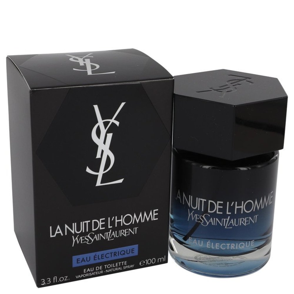 La Nuit De L'homme Eau Electrique By Yves Saint Laurent Eau De Toilette Spray 3.3 Oz For Men