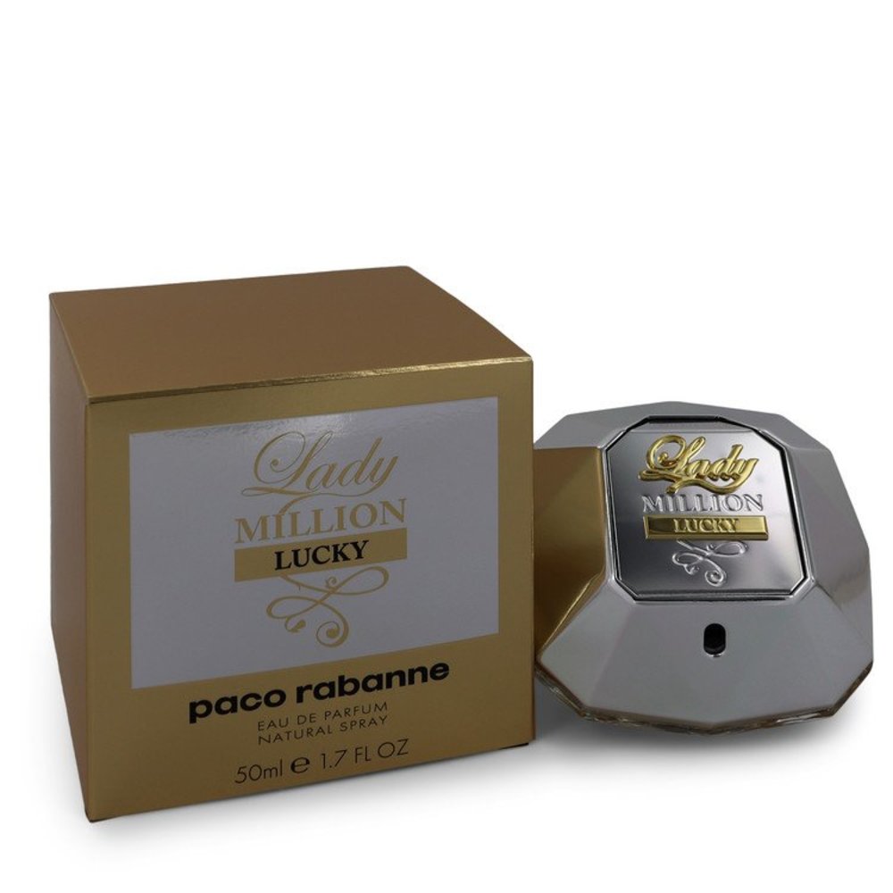 Lady Million Lucky By Paco Rabanne Eau De Parfum Spray 1.7 Oz For Women