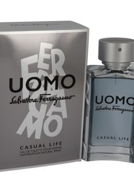 Salvatore Ferragamo Uomo Casual Life By Salvatore Ferragamo Eau De Toilette Spray 3.4 Oz For Men
