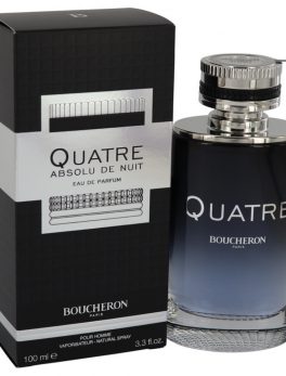 Quatre Absolu De Nuit By Boucheron Eau De Parfum Spray 3.3 Oz For Men