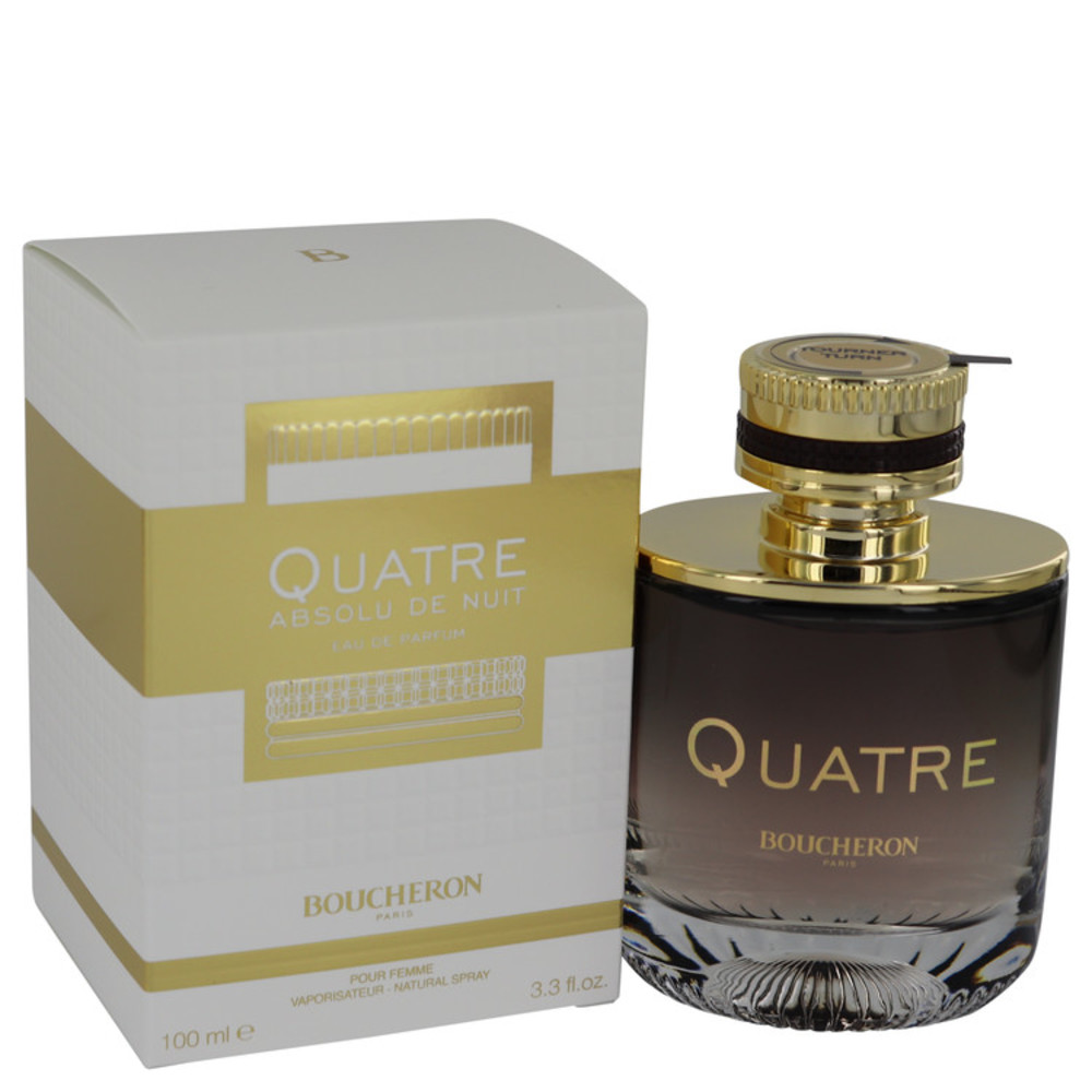 Quatre Absolu De Nuit By Boucheron Eau De Parfum Spray 3.3 Oz For Women
