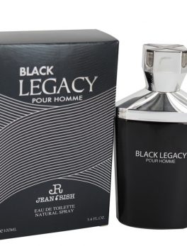 Black Legacy Pour Homme By Jean Rish Eau De Toilette Spray 3.4 Oz For Men