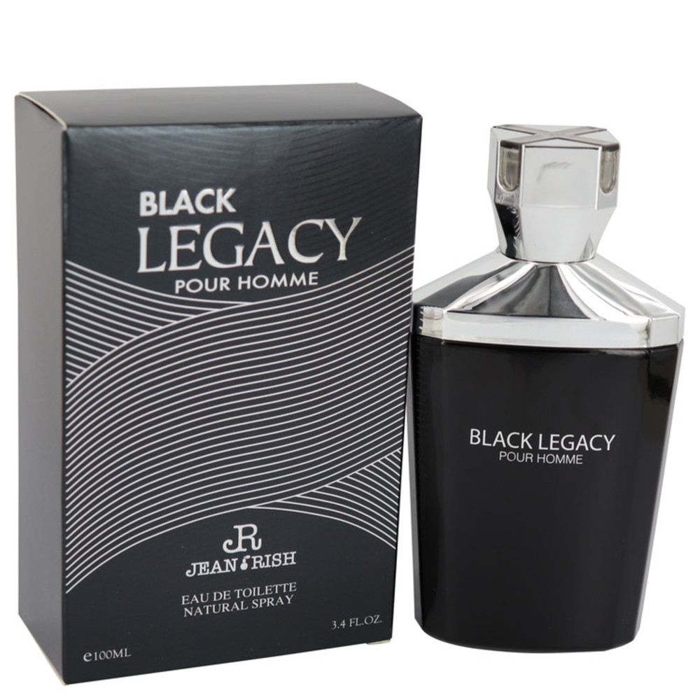 Black Legacy Pour Homme By Jean Rish Eau De Toilette Spray 3.4 Oz For Men