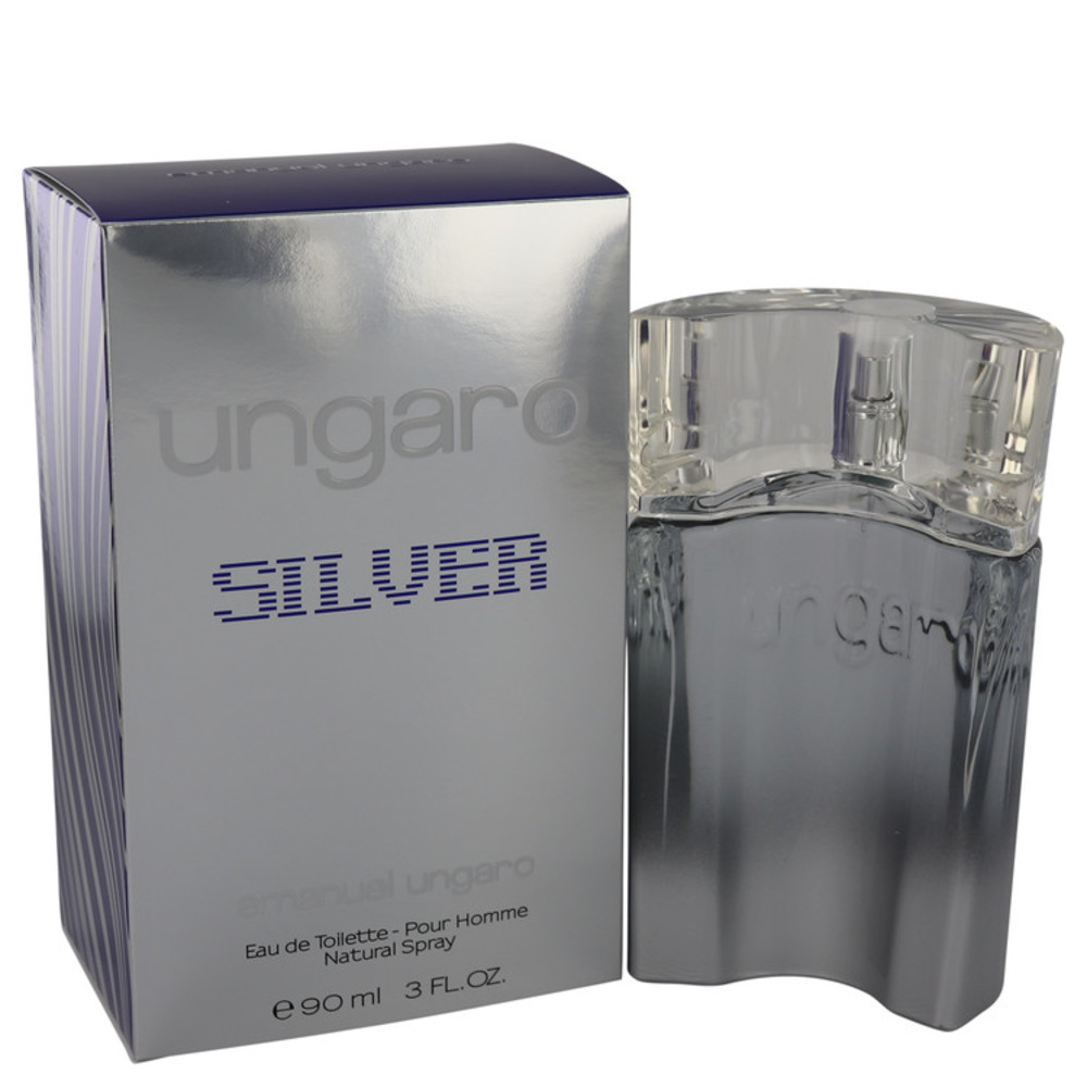 Ungaro Silver By Ungaro Eau De Toilette Spray 3 Oz For Men