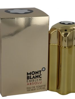 Montblanc Emblem Absolu By Mont Blanc Eau De Toilette Spray 3.4 Oz For Men