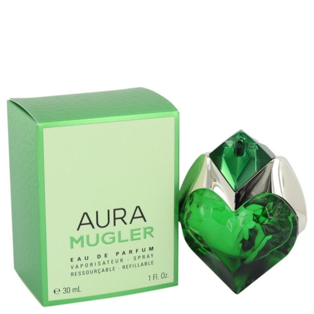 Mugler Aura By Thierry Mugler Eau De Parfum Spray Refillable 1 Oz For Women