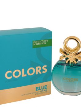 Colors De Benetton Blue By Benetton Eau De Toilette Spray 2.7 Oz For Women