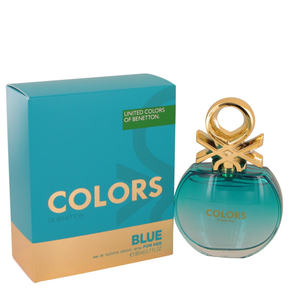 Colors De Benetton Blue By Benetton Eau De Toilette Spray 2.7 Oz For Women
