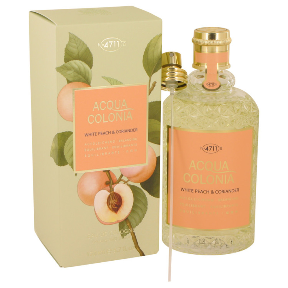 4711 Acqua Colonia White Peach and Coriander By Maurer and Wirtz Eau De Cologne Spray (unisex) 5.7 Oz For Women