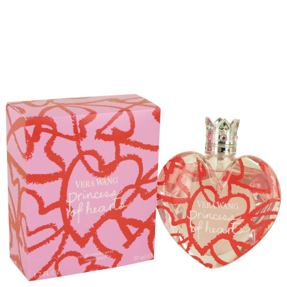 Princess Of Hearts By Vera Wang Eau De Toilette Spray 1.7 Oz For Women