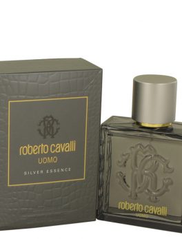Roberto Cavalli Uomo Silver Essence By Roberto Cavalli Eau De Toilette Spray 3.4 Oz For Men