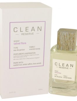 Clean Velvet Flora By Clean Eau De Parfum Spray 3.4 Oz For Women