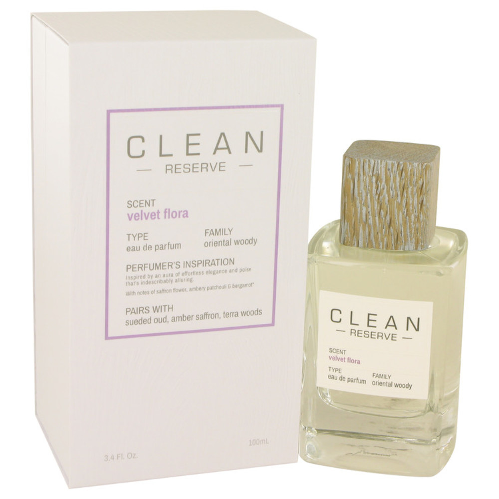 Clean Velvet Flora By Clean Eau De Parfum Spray 3.4 Oz For Women
