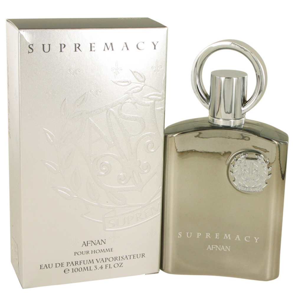 Supremacy Silver By Afnan Eau De Parfum Spray 3.4 Oz For Men