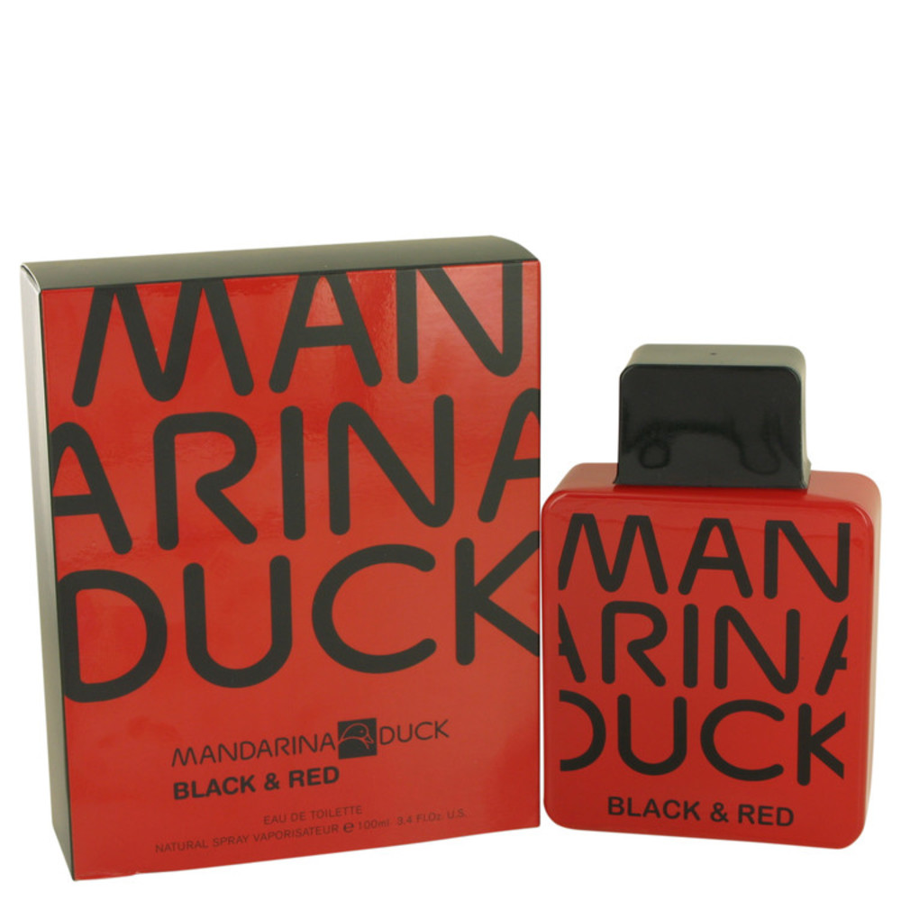 Mandarina Duck Black and Red By Mandarina Duck Eau De Toilette Spray 3.4 Oz For Men