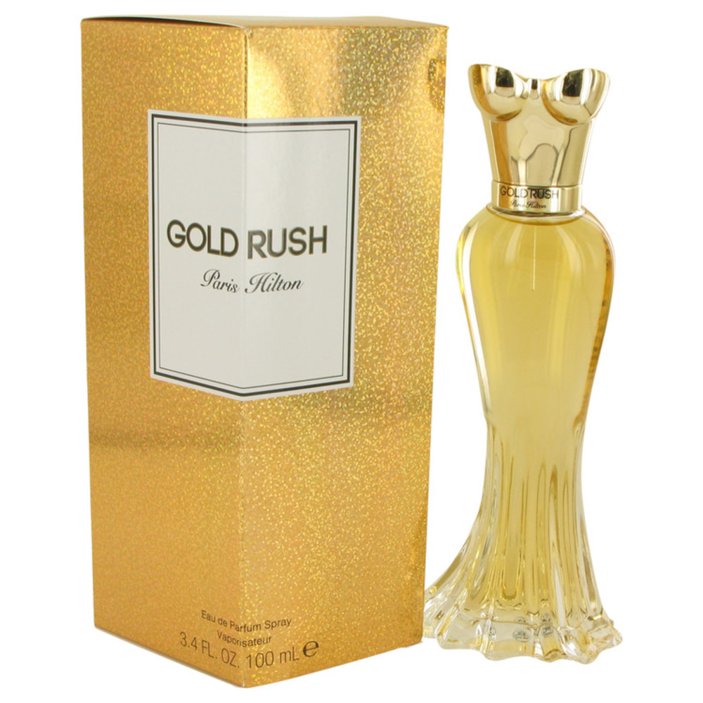 Gold Rush By Paris Hilton Eau De Parfum Spray 3.4 Oz For Women
