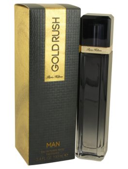 Gold Rush By Paris Hilton Eau De Toilette Spray 3.4 Oz For Men
