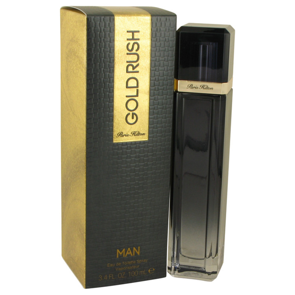 Gold Rush By Paris Hilton Eau De Toilette Spray 3.4 Oz For Men