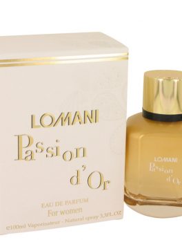 Lomani Passion D'or By Lomani Eau De Parfum Spray 3.3 Oz For Women