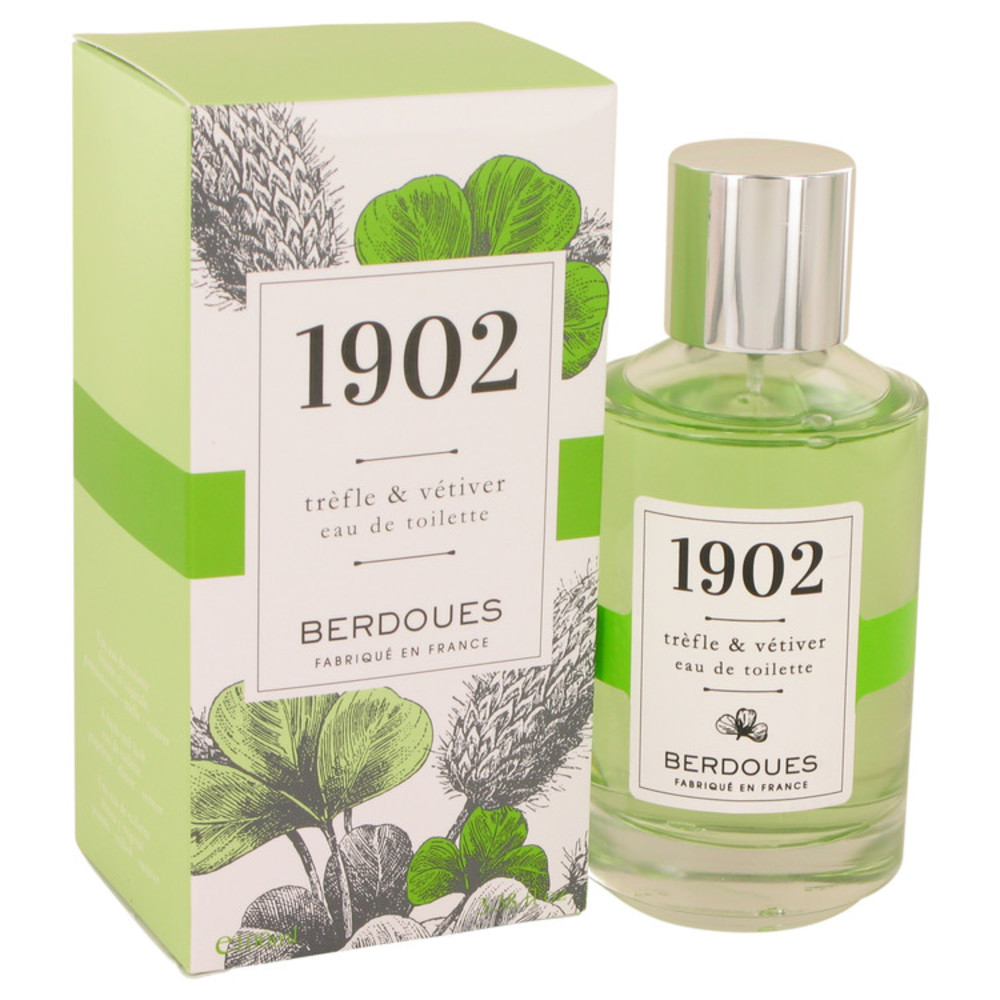 1902 Trefle and Vetiver By Berdoues Eau De Toilette Spray 3.38 Oz For Women
