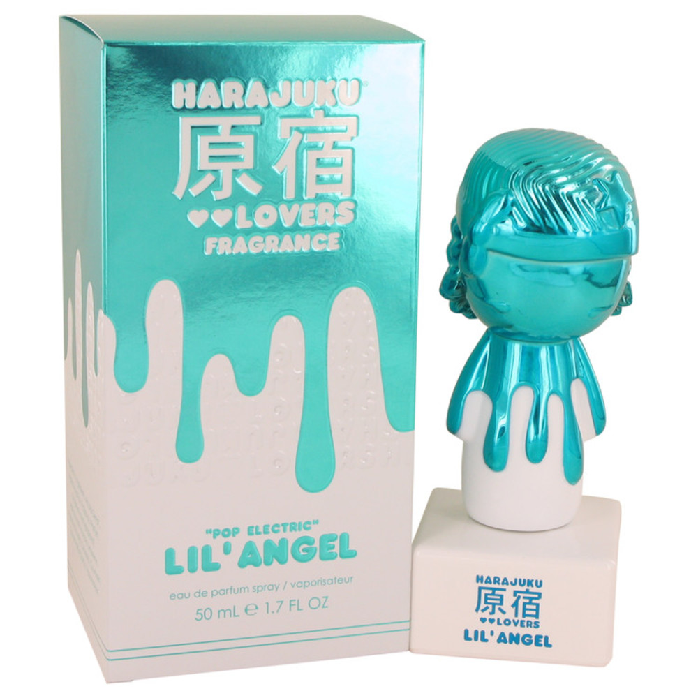 Harajuku Lovers Pop Electric Lil" Angel By Gwen Stefani Eau De Parfum Spray 1.7 Oz For Women