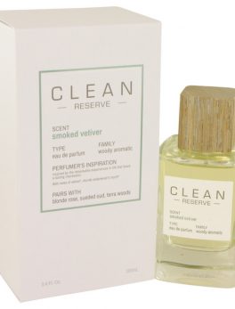 Clean Smoked Vetiver By Clean Eau De Parfum Spray 3.4 Oz For Women