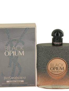 Black Opium Floral Shock By Yves Saint Laurent Eau De Parfum Spray 3 Oz For Women