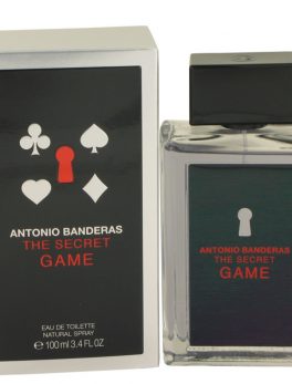 The Secret Game By Antonio Banderas Eau De Toilette Spray 3.4 Oz For Men