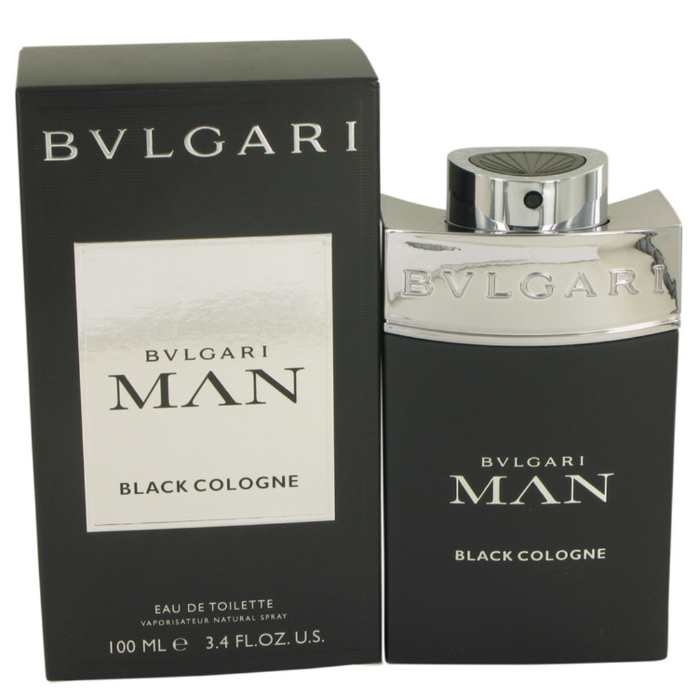 Bvlgari Man Black Cologne By Bvlgari Eau De Toilette Spray 3.4 Oz For Men