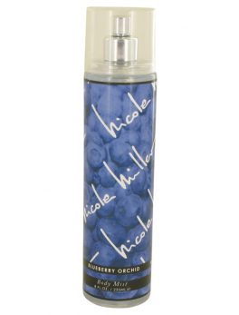 Nicole Miller Blueberry Orchid By Nicole Miller Body Mist Spray 8 Oz For Women