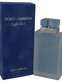 Light Blue Eau Intense By Dolce and Gabbana Eau De Parfum Spray 3.3 Oz For Women