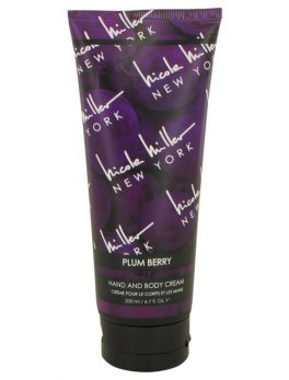 Nicole Miller Plum Berry By Nicole Miller Hand and Body Cream 6.7 Oz For Women