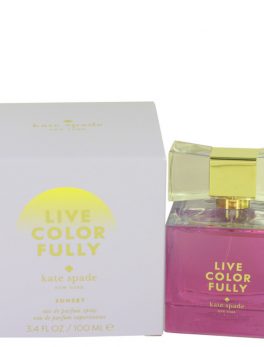 Live Colorfully Sunset By Kate Spade Eau De Parfum Spray 3.4 Oz For Women