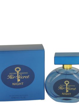Her Secret Night By Antonio Banderas Eau De Toilette Spray 2.7 Oz For Women